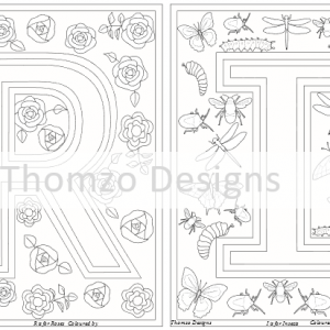 SPRING colouring sheets