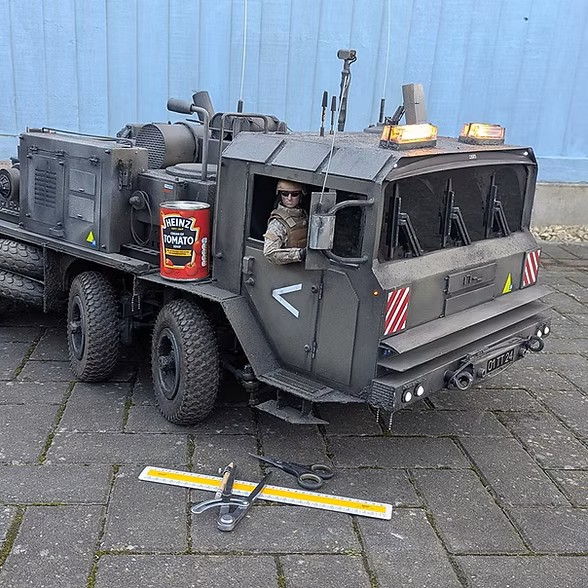 The scale of things 1:6 scale radio controlled truck by Podpadstudios